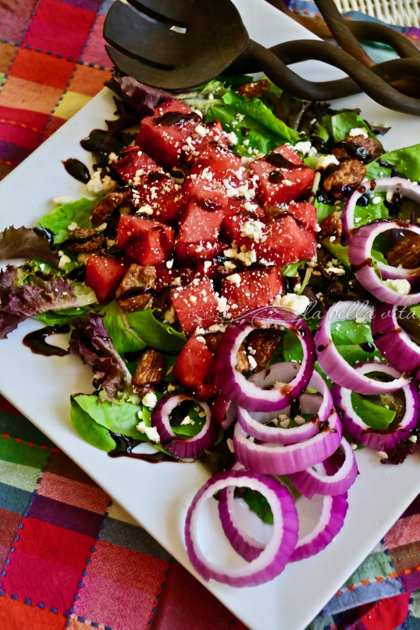 The Most Ultimate Watermelon Salad