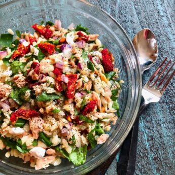 Italian Tuna and Orzo Salad