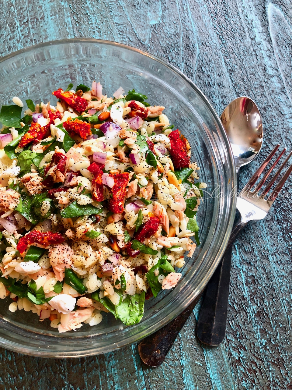 Italian Tuna and Orzo Salad