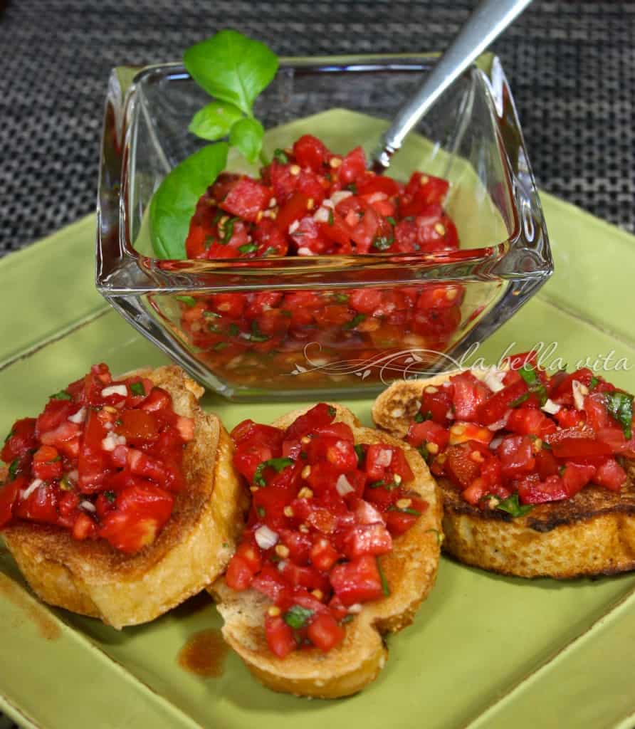 Classic Italian Bruschetta