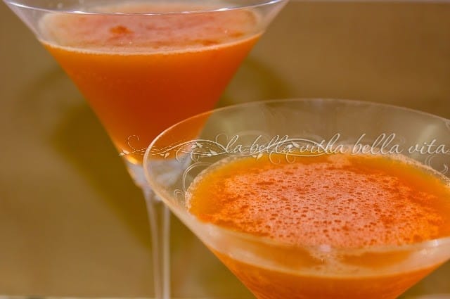 Blood Orange Sgroppino Cocktails