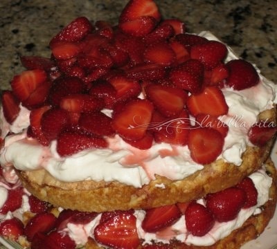 Strawberry (Fragole) Shortcake with Marsala