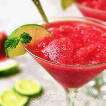 Watermelon Granita Italian ice