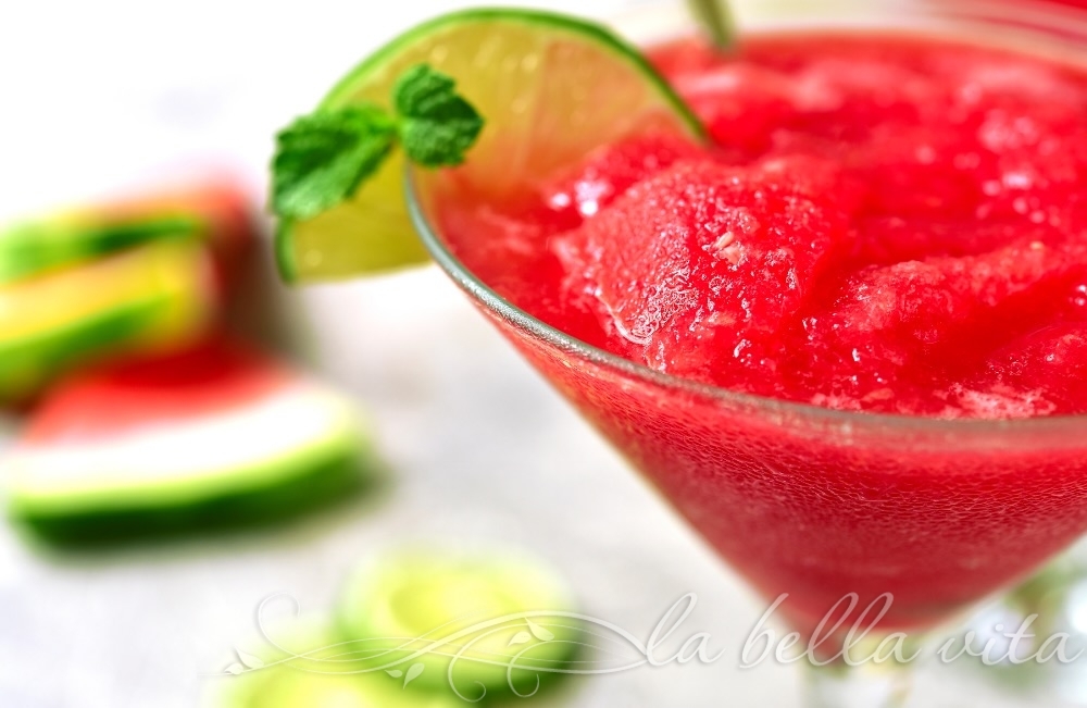 Watermelon Granita Italian Ice