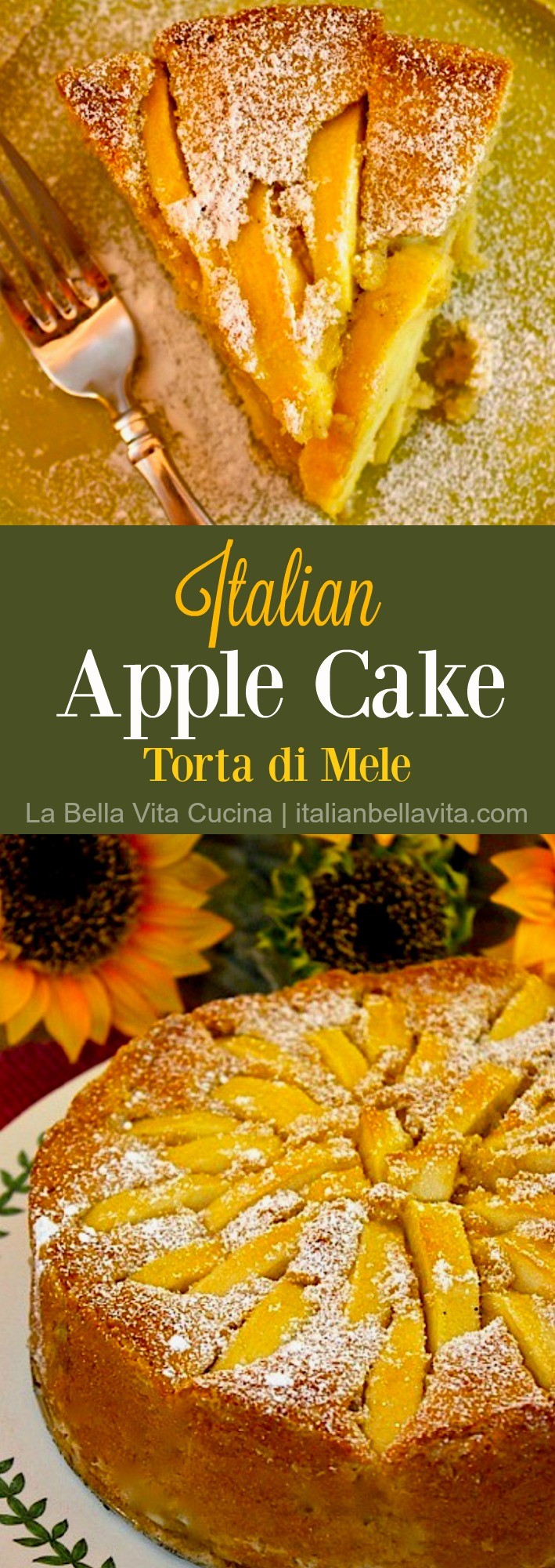 Italian Apple Cake Torta