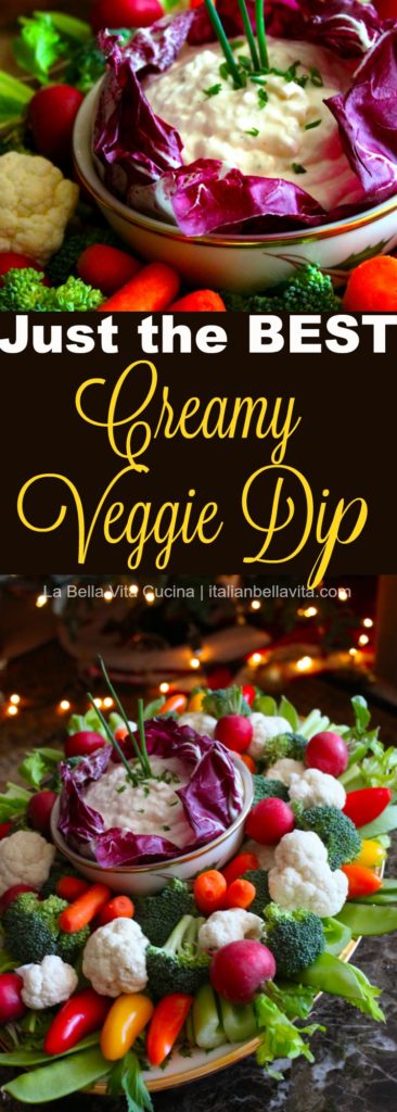 The Best Vegetable and Chip Dip