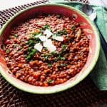 Italian Lentil Soup New Year's Tradition