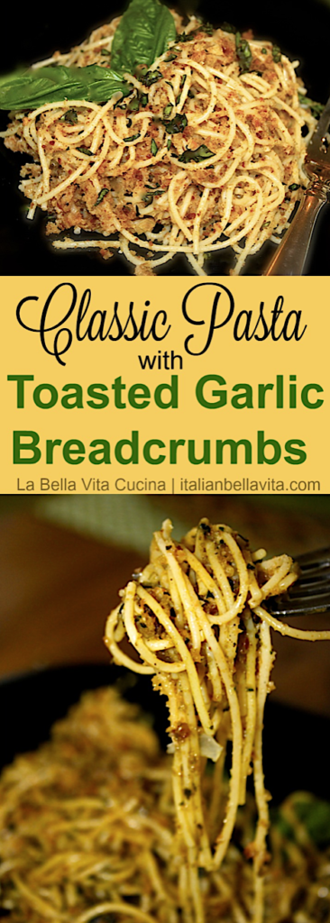 Spaghetti with Garlic Breadcrumbs