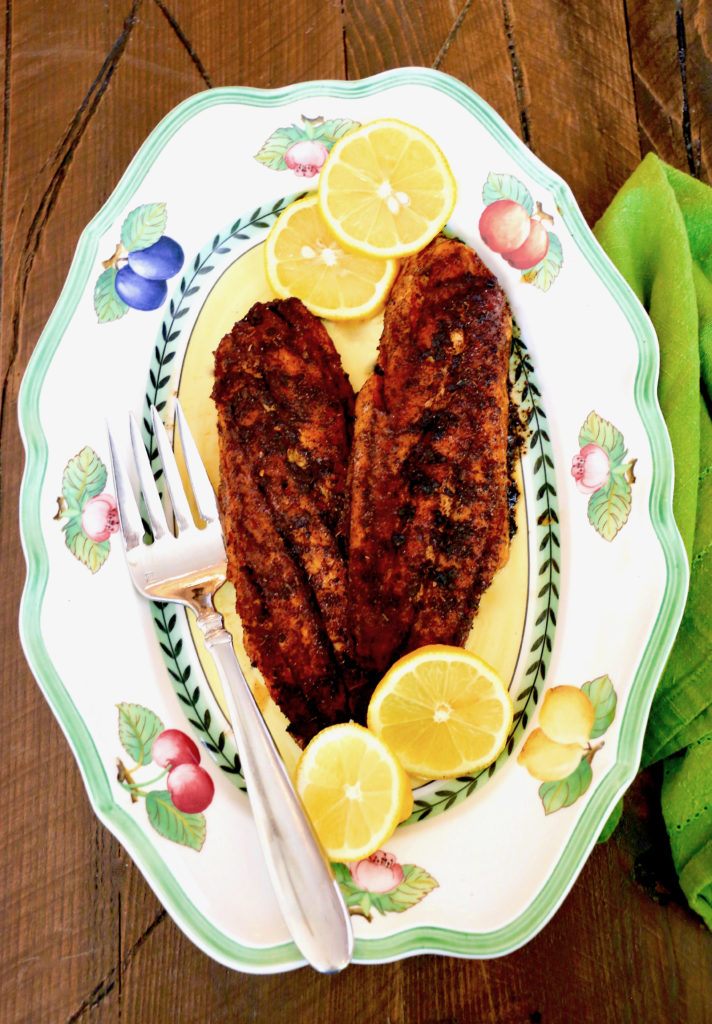 Perfect Garlic Butter Blackened Redfish