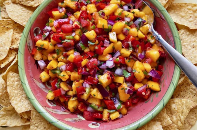 Perfect Peach Salsa