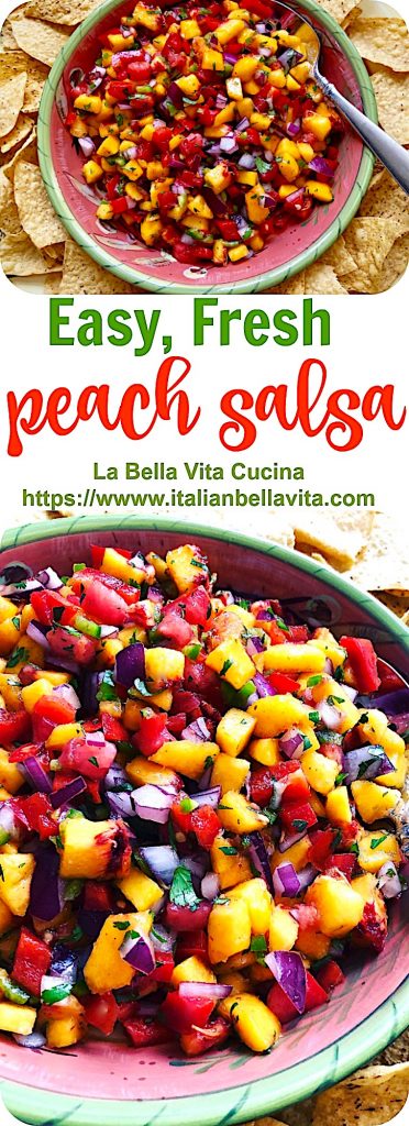 Perfect Peach Salsa