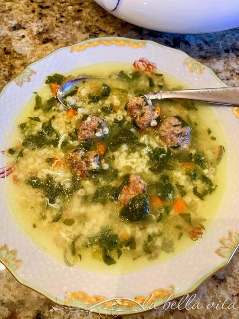 Classic Italian Wedding Soup Instant Pot