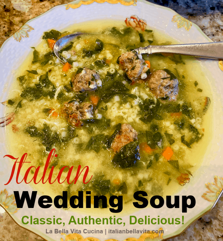 Classic Italian Wedding Soup Recipe - CucinaByElena