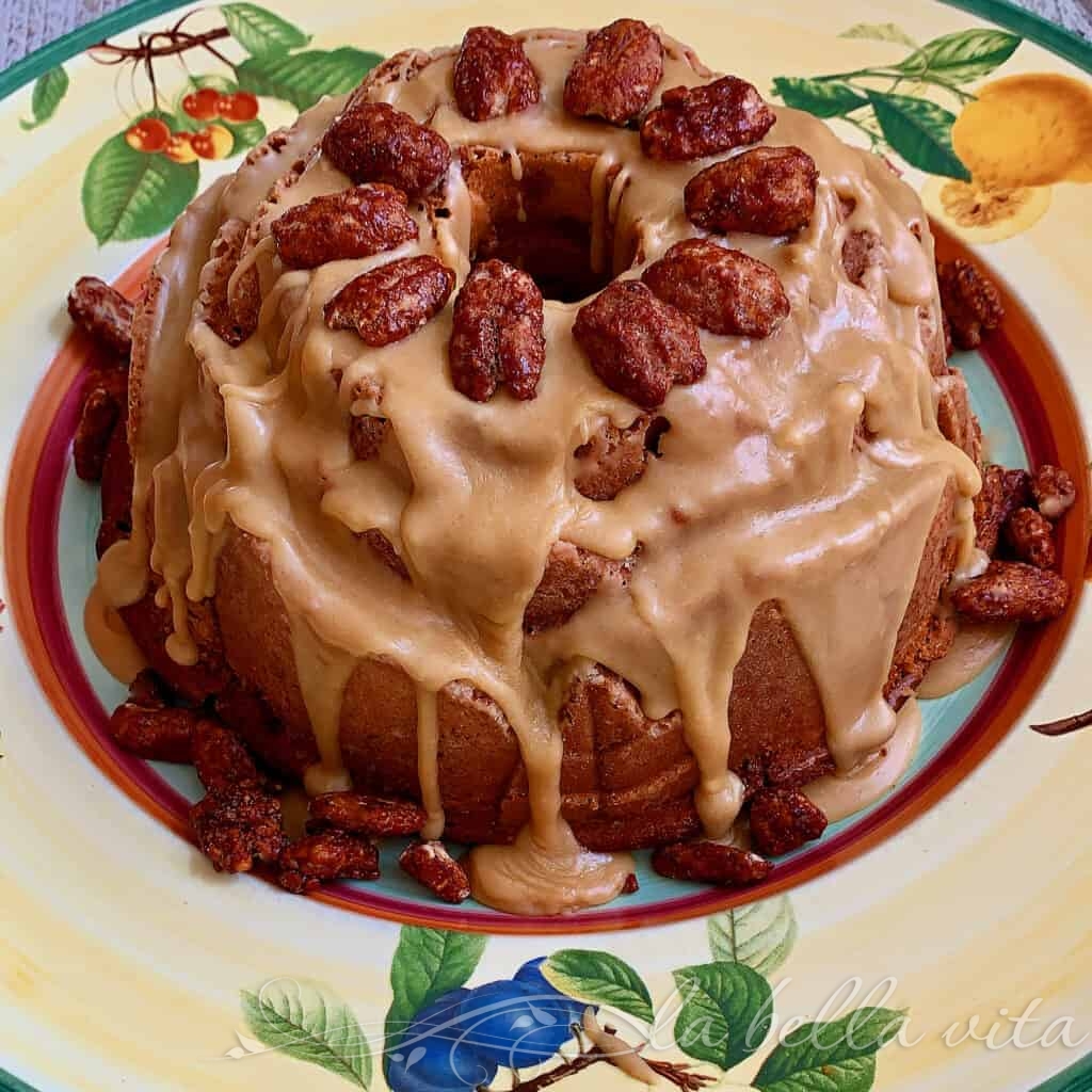 Pecan Praline Bundt Cake