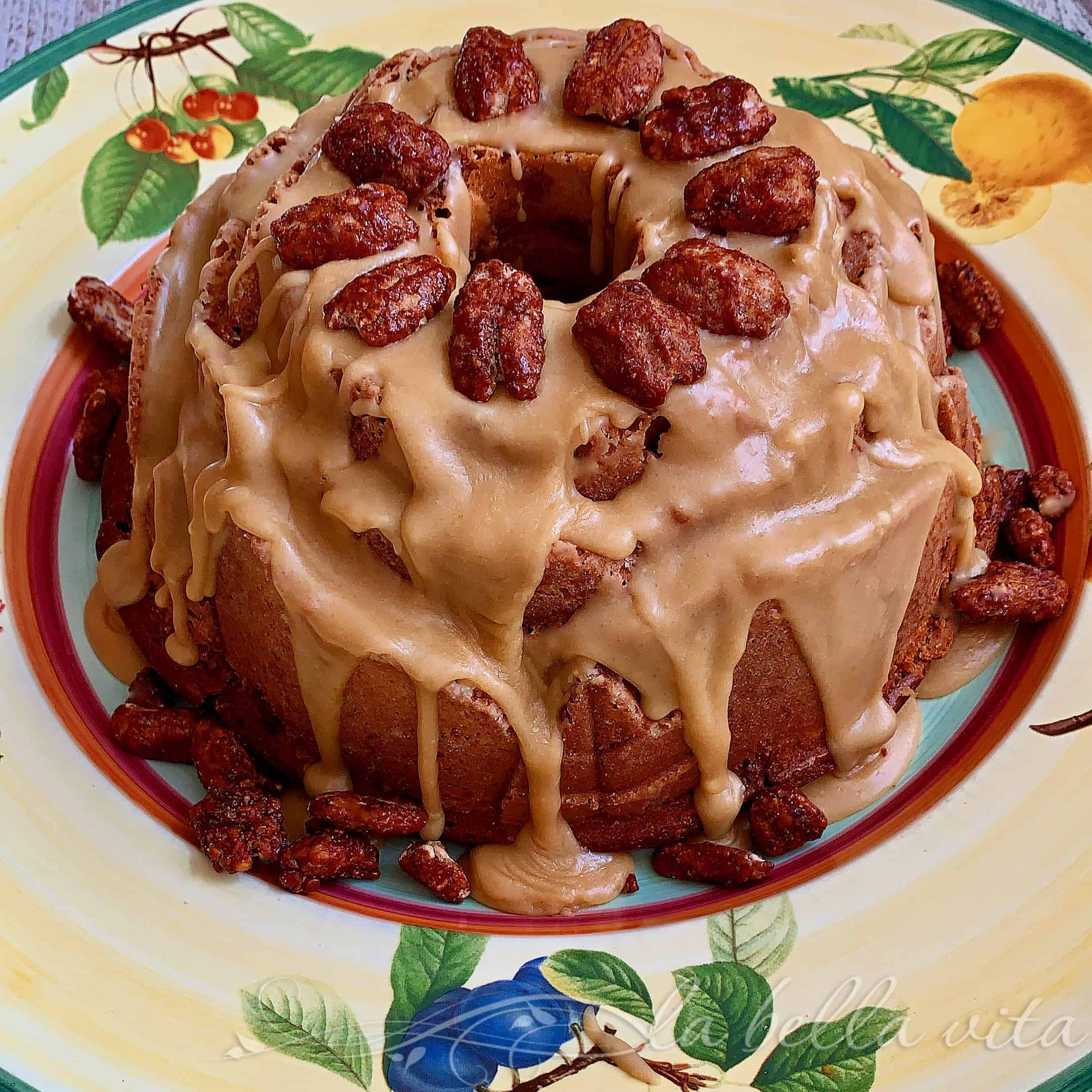 Pecan Praline Bundt Cake