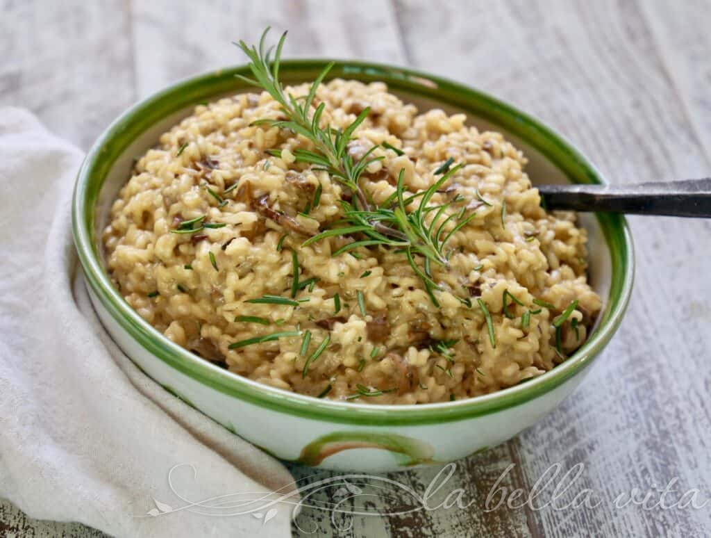 Porcini Mushroom Risotto with Truffles