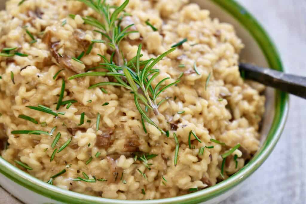 Porcini Mushroom Risotto with Truffles