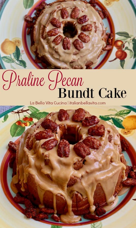 Praline Pecan Bundt Cake