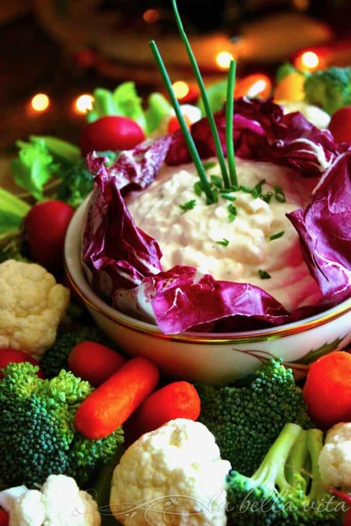 The Best Vegetable Dip