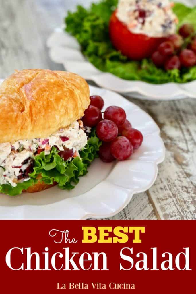 The BEST Chicken Salad