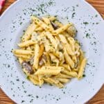 Easy and Delicious Pasta with Truffle Cream Sauce