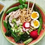 Italian-Style Chicken Ramen Noodle Bowl