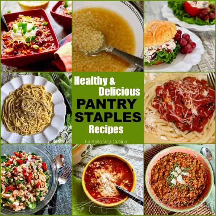 Delicious Healthy Recipes Made with Pantry Staples