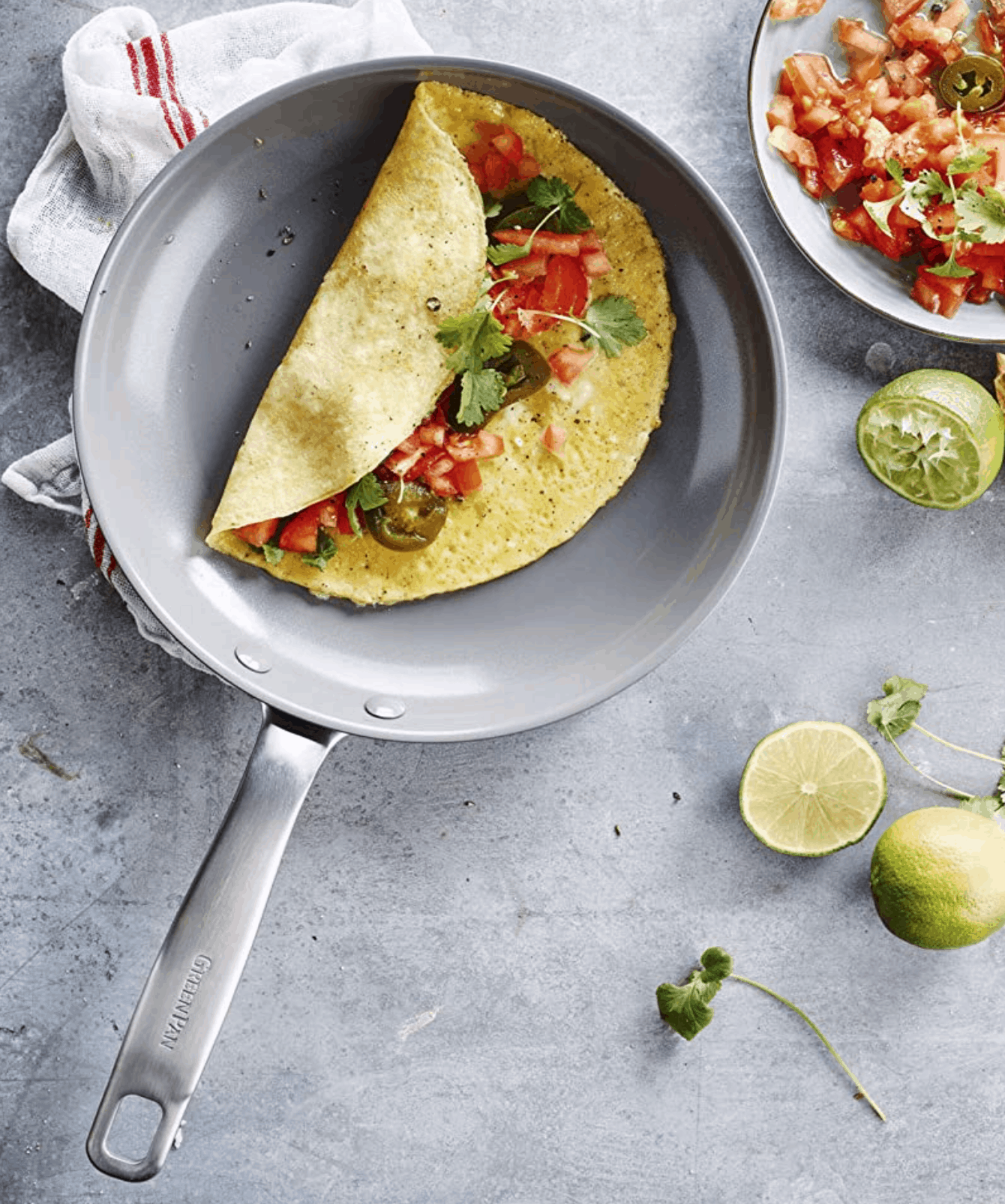 Frittata with Asparagus and Fontina La Bella Vita Cucina