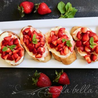 Strawberry Crostini