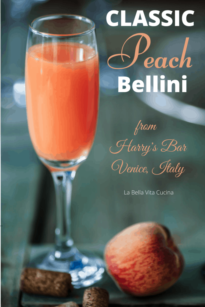 Classic Bellini from Venice, Italy 