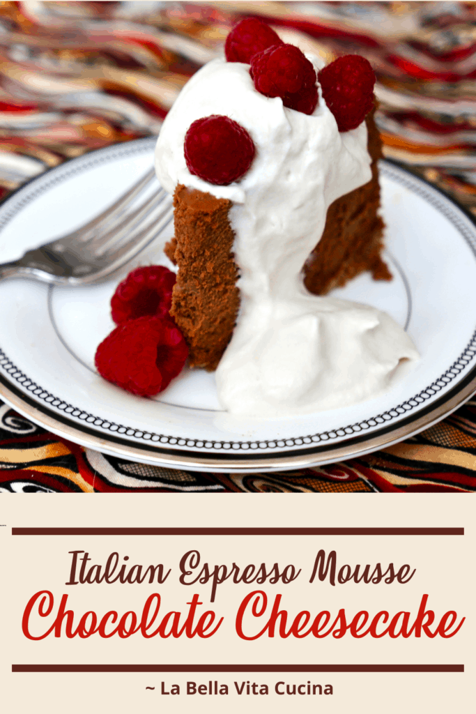 Chocolate Espresso Mousse Cheesecake