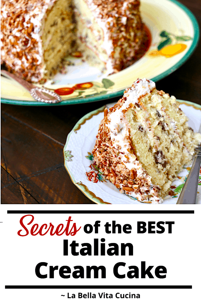 Secrets to BEST Italian Cream Cake 