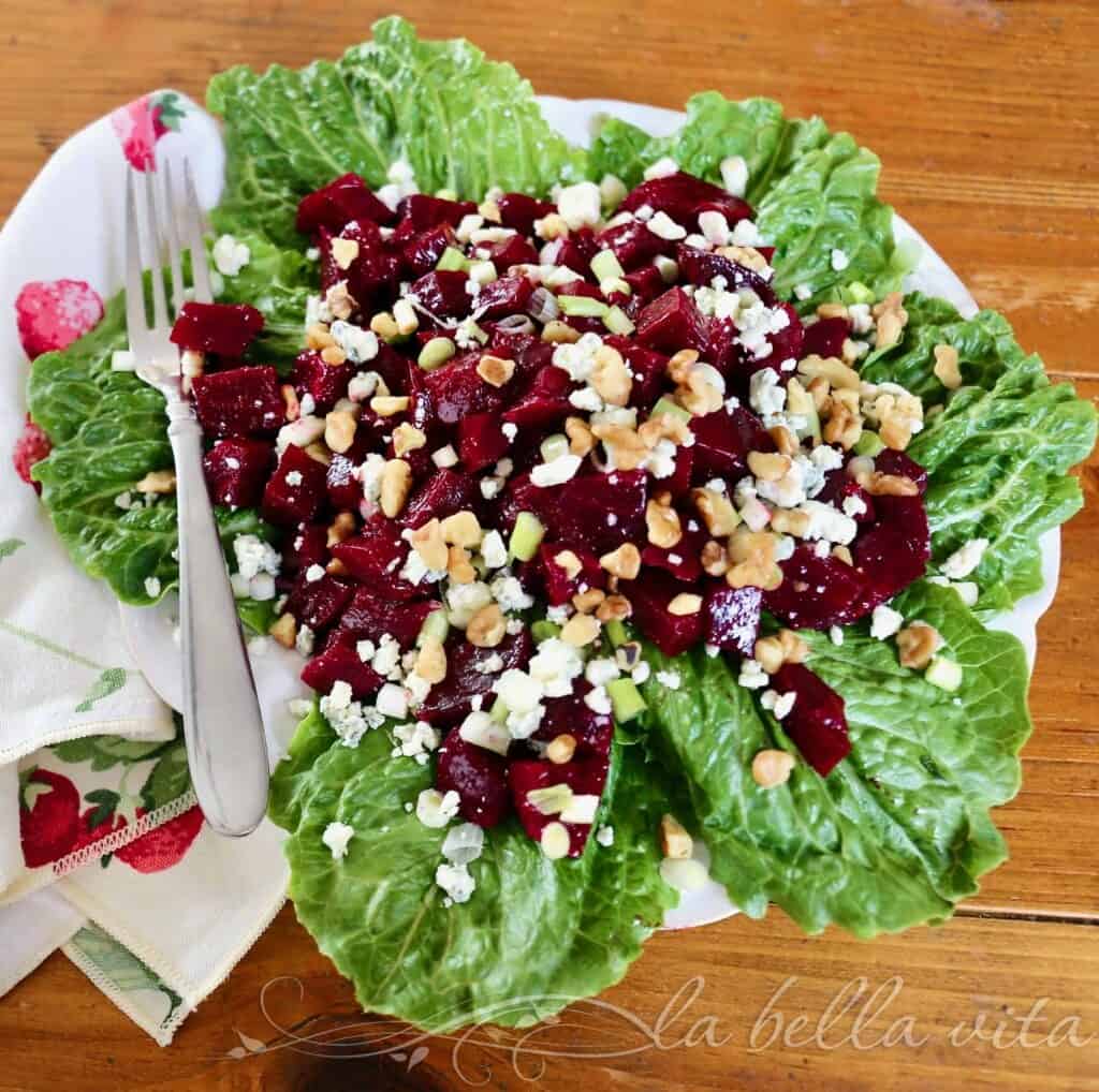 Roasted Balsamic Beet Salad | La Bella Vita Cucina