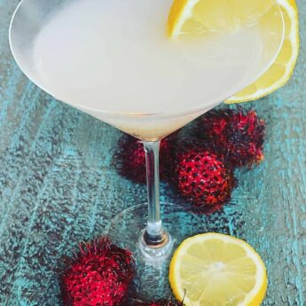 Limoncello Rambutan Martini