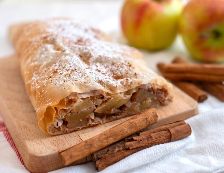 Northern Italian Apple Strudel ~ Strudel di Mele