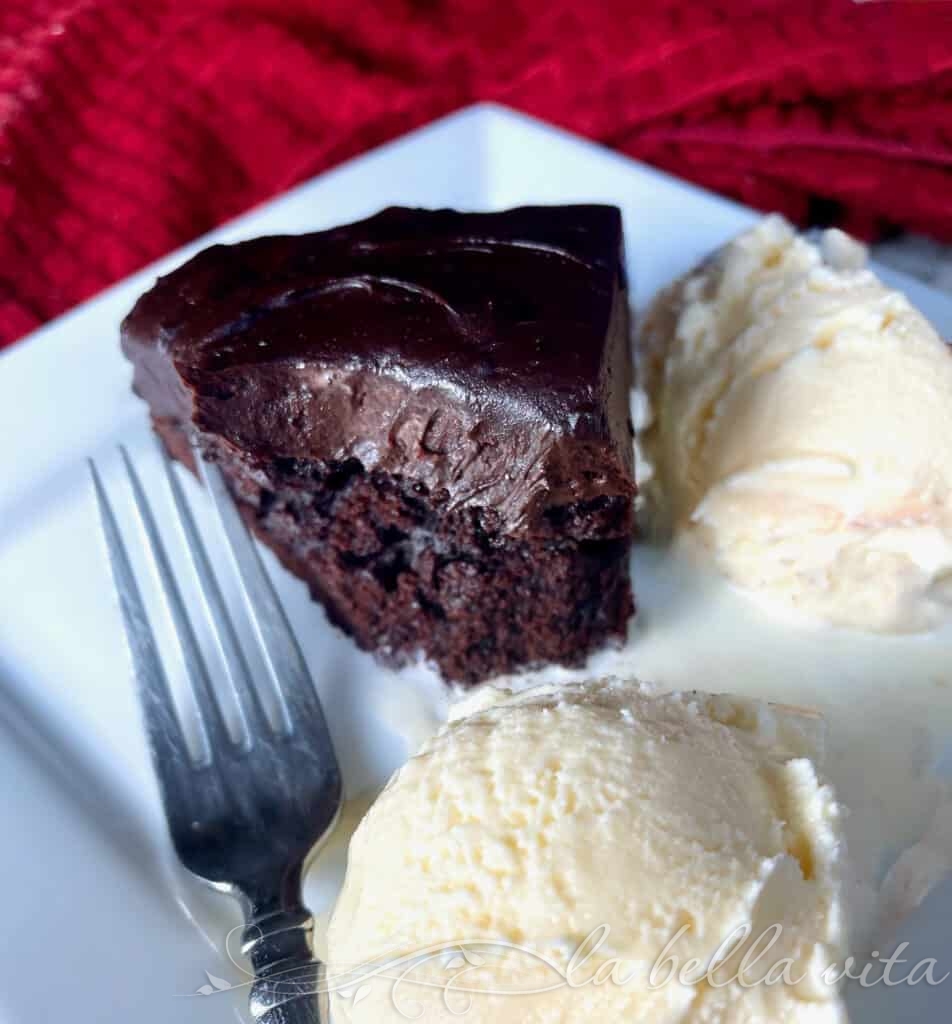 Ultimate, Decadent Chocolate Cake with Ganache