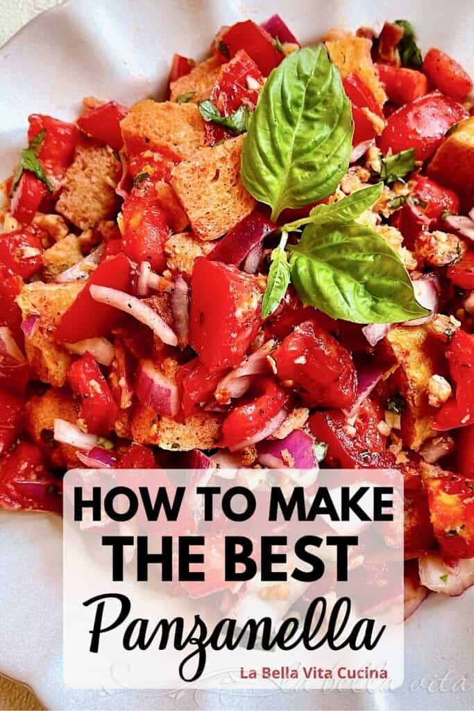 How To Make The BEST Panzanella