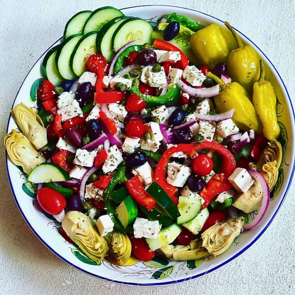 How To Make a CLASSIC Greek Salad