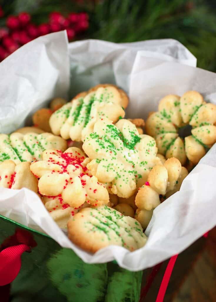 Easy Butter Rich Spritz Cookies