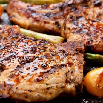 Pork Chops in Garlic Butter Sauce