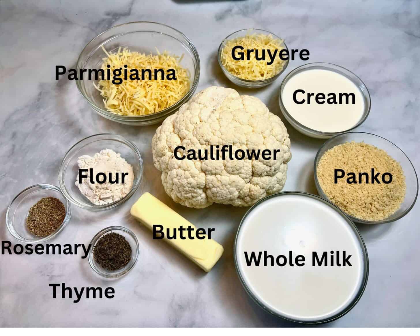 Easy Creamy, Cheesy Cauliflower au Gratin {KETO} La Bella Vita Cucina