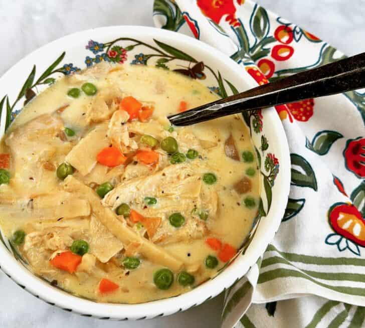 Creamy Chicken Noodle Soup