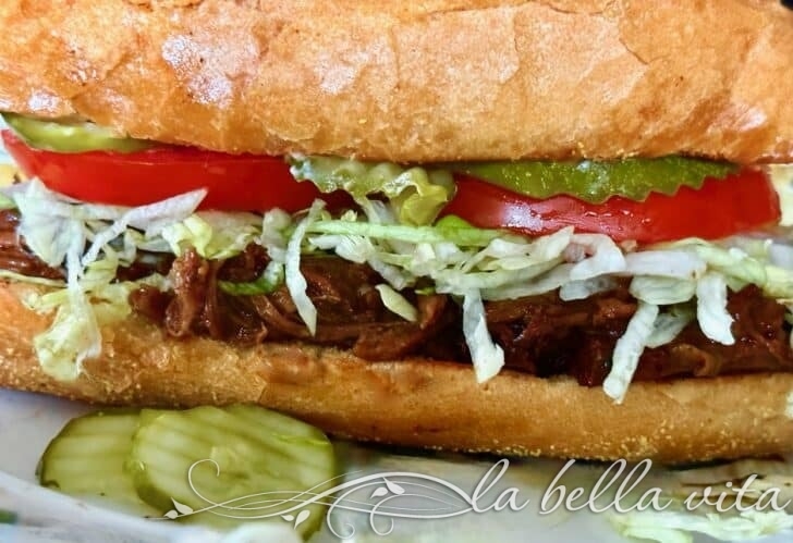 New Orleans Roast Beef Debris Po' Boy | La  Bella Vita Cucina