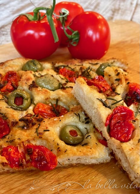 Italian Potato Focaccia Barese