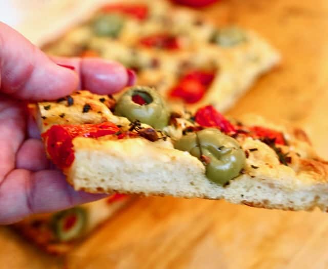 Italian Potato Focaccia Barese