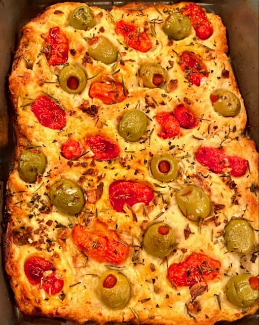 Italian Potato Focaccia Barese