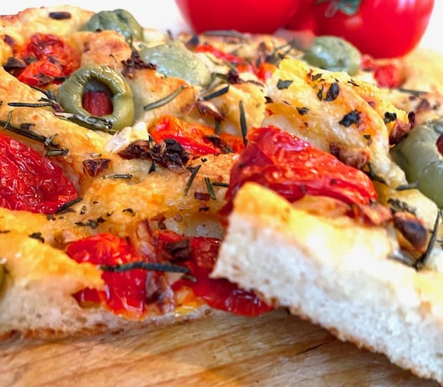 Italian Potato Focaccia Barese