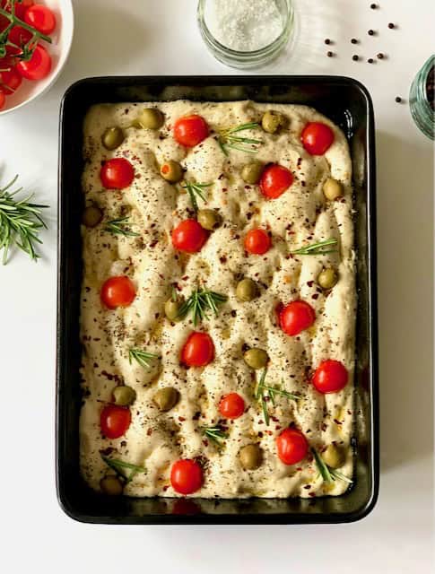 Italian Potato Focaccia Barese