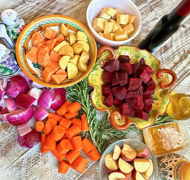 Easy Roasted Root Vegetables