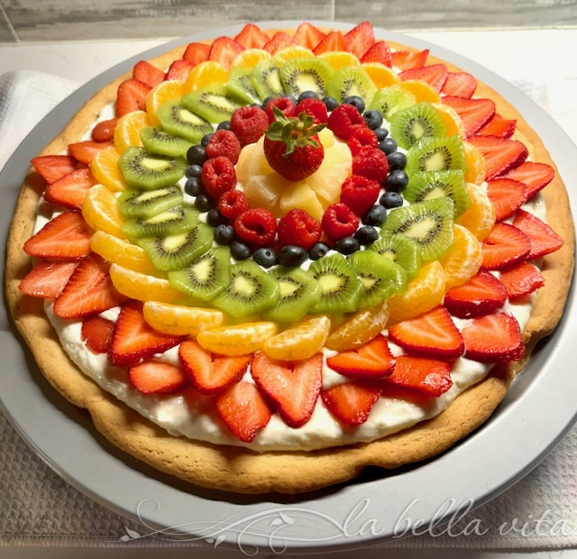 Fruit PIzza from La Bella Vita Cucina